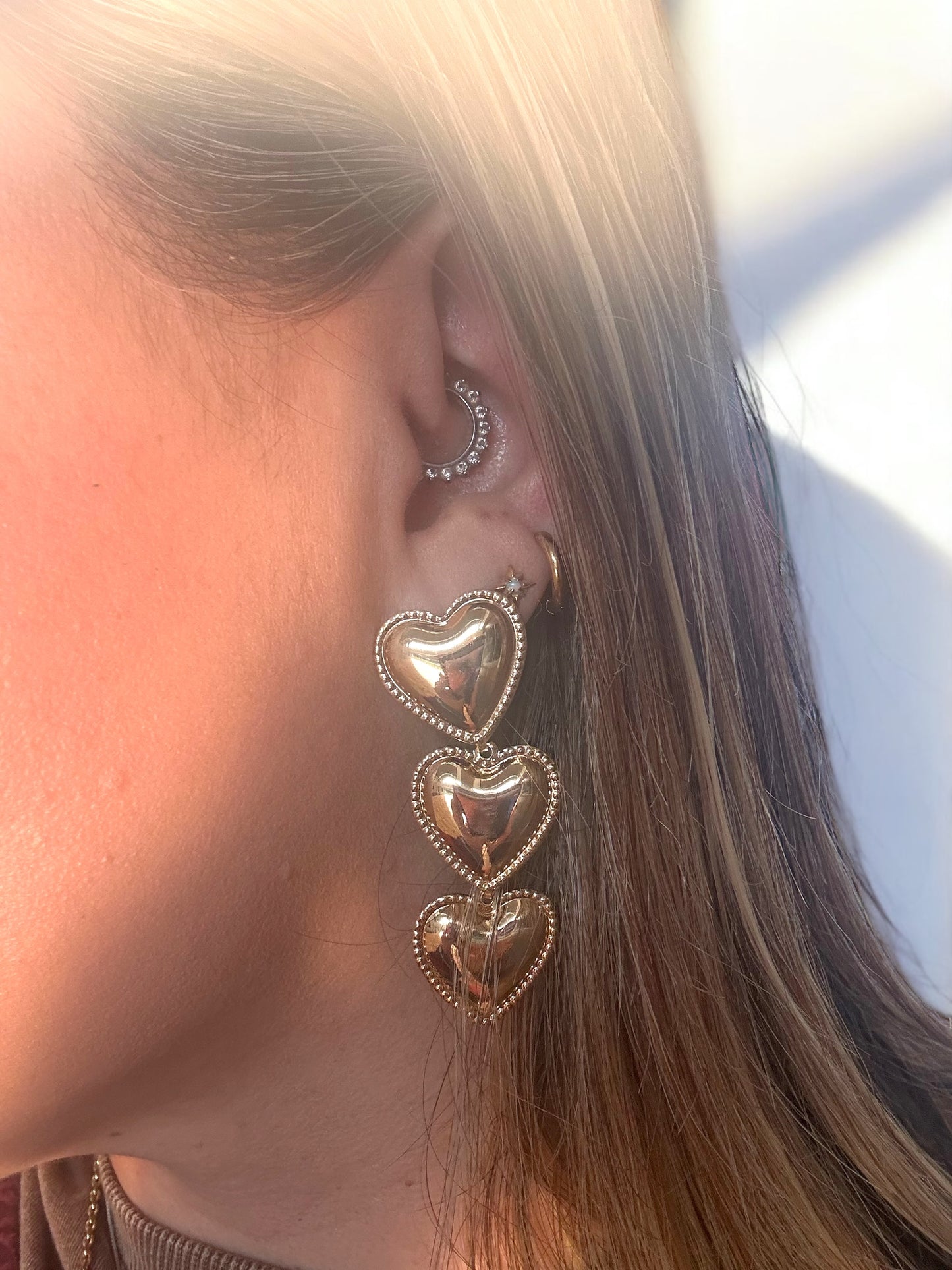 Aretes “Corazón mío”