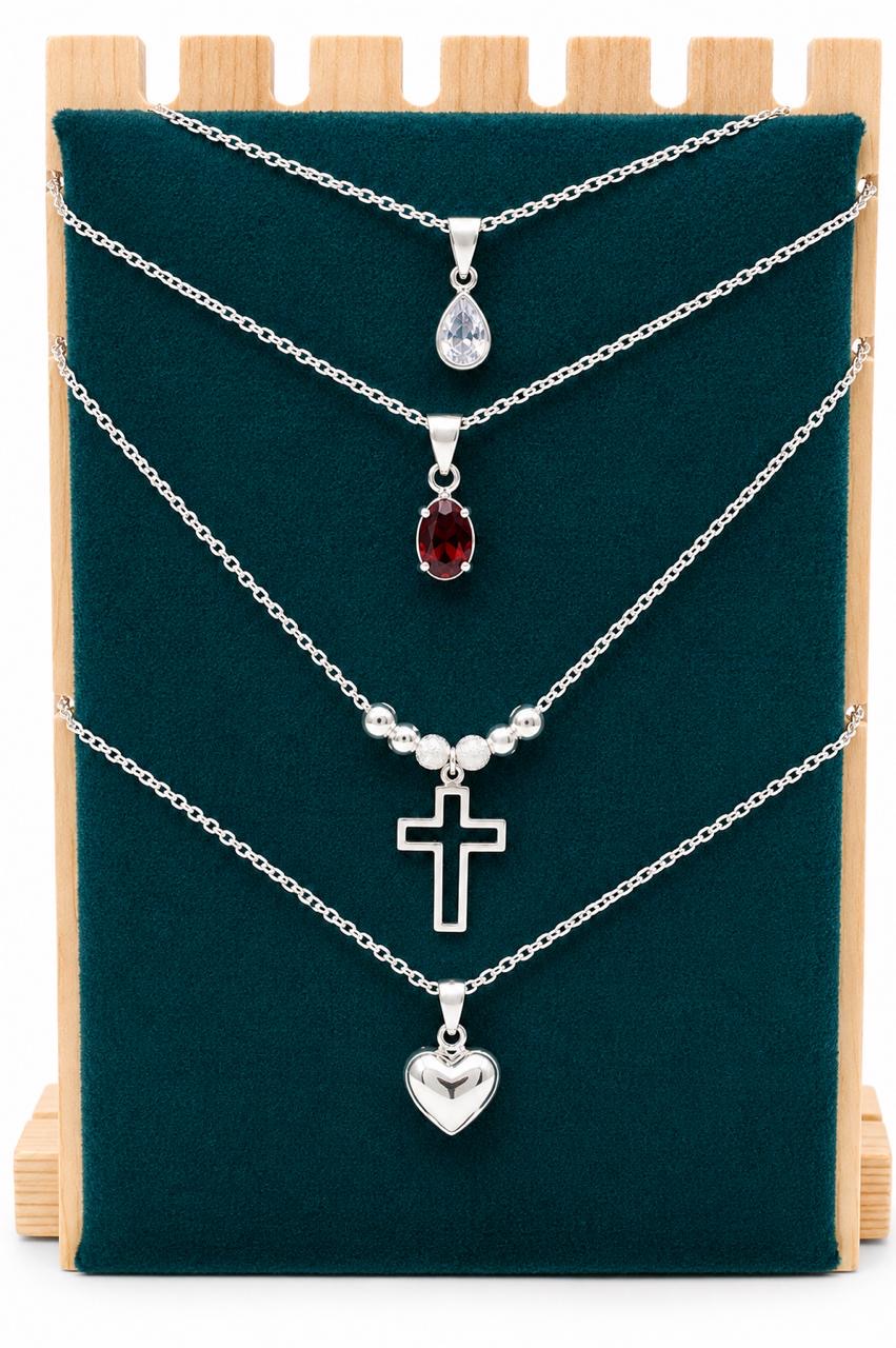 Collar Plata Sagrada